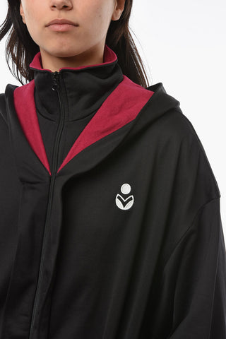 ETOILE ISLA Hoodie Sweatshirt with Drawstring and Logoed Embroidery