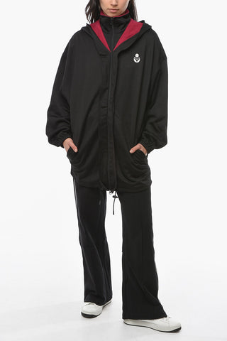 ETOILE ISLA Hoodie Sweatshirt with Drawstring and Logoed Embroidery