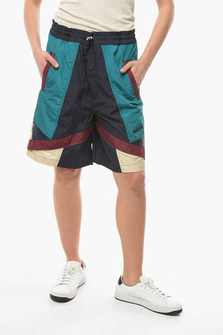 Shorts MILTON con Coulisse e Logo in Rilievo
