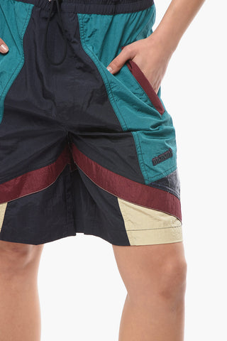 Shorts MILTON con Coulisse e Logo in Rilievo