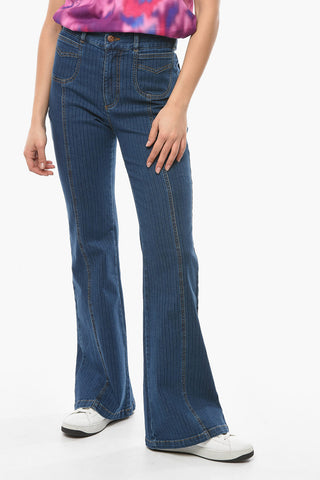 SEE Jeans EMILY Bootcut con Motivo a Righe 28cm