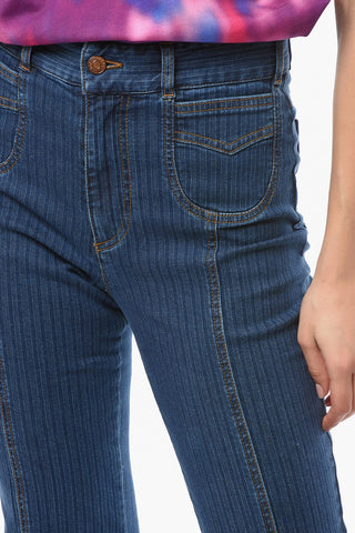 SEE Jeans EMILY Bootcut con Motivo a Righe 28cm