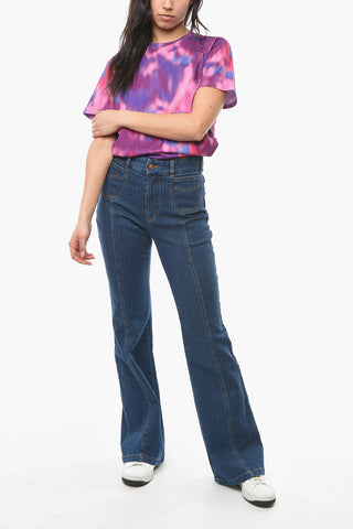 SEE Jeans EMILY Bootcut con Motivo a Righe 28cm