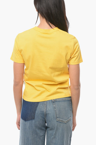 T-shirt Girocollo FLOW con Ricamo Logo