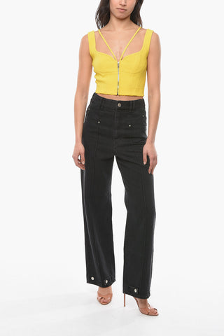 Zip Closure Shaped Top