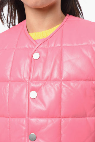 Gilet in Nappa Lucida Trapuntata
