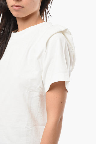 Jersey Cotton ZELITOS T-shirt with Tucked Sleeves