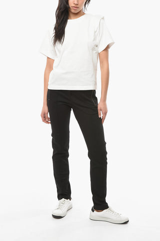 Jersey Cotton ZELITOS T-shirt with Tucked Sleeves