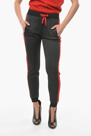 Joggers in Poliestere Riciclato con Monogram Allover