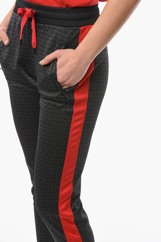 Joggers in Poliestere Riciclato con Monogram Allover