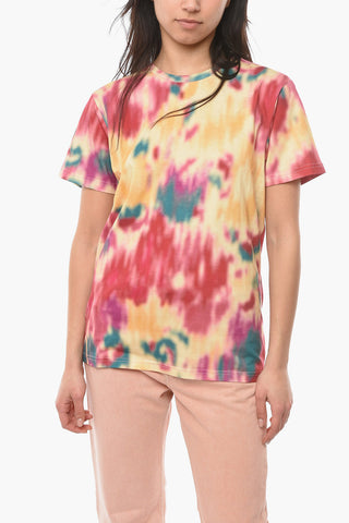 ETOILE Multicolored ZAOF T-shirt with Tie-dye Effect