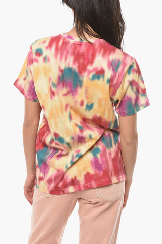 ETOILE Multicolored ZAOF T-shirt with Tie-dye Effect