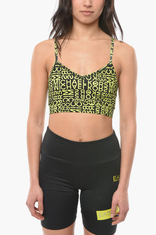 Top Athleisure con Stampa Monogram