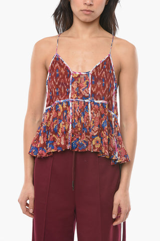 ETOILE Top RHETTA Stampa Batik