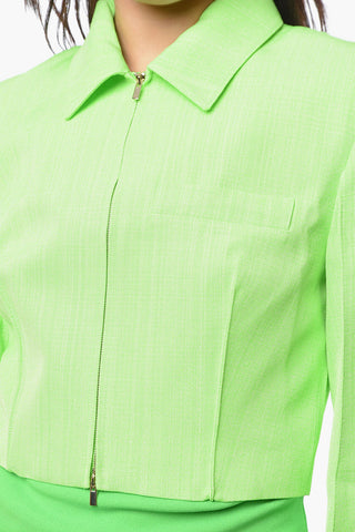 Full Zip LIMAO Cropped Jacket