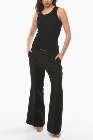 Crewneck Stretchy Sleeveless Top