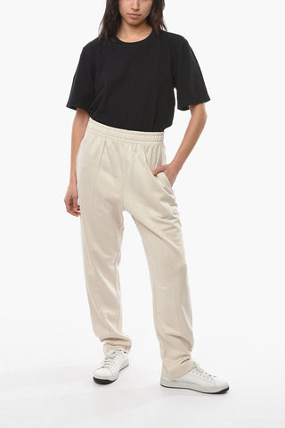 ETOILE INAYE Joggers with Elasticated Waistband and Contrasting Embroidery