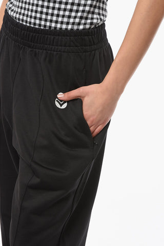 ETOILE INAYE Joggers with Elasticated Waistband and Contrasting Embroidery
