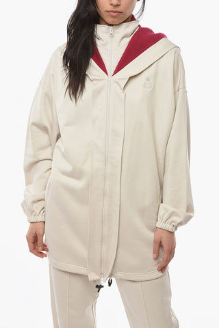ETOILE ISLA Hoodie Sweatshirt with Drawstring and Logoed Embroidery