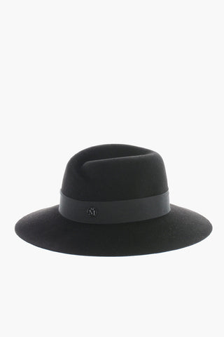Felt VIRGINIE Fedora Hat with Logo
