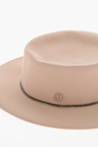 Cappello Fedora KIKI in Feltro con Perline decorative