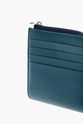 Leather Card Holder with Embossed Logo