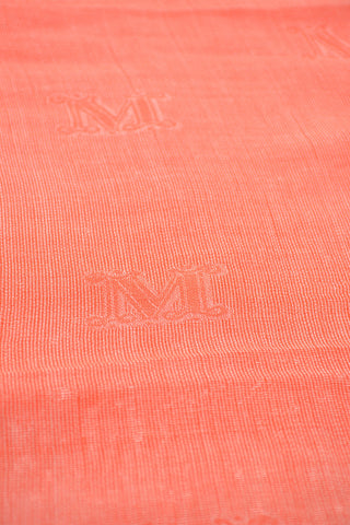Sciarpa in Misto Seta con Monogram in Jacquard