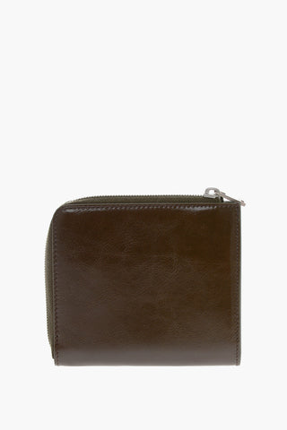 Portacarte in Pelle con Chiusura Zip