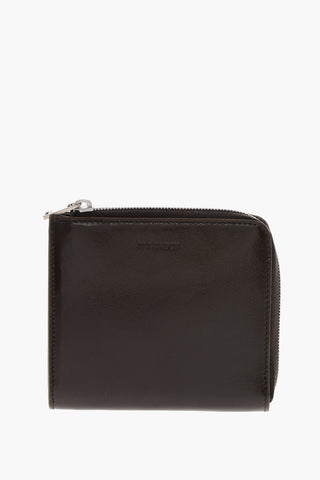 Portacarte in Pelle con Chiusura Zip