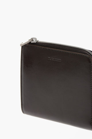 Portacarte in Pelle con Chiusura Zip