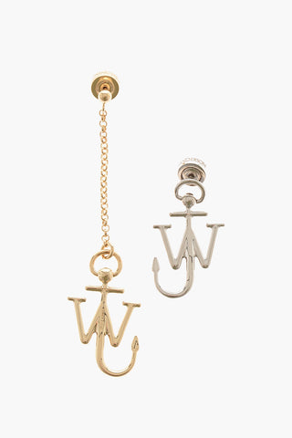 Orecchini ANCHOR Asimmetrici Placcati Oro