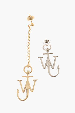 Orecchini ANCHOR Asimmetrici Placcati Oro