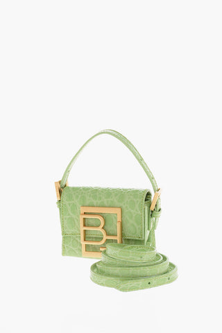 Borsa Mini MICRO FRAN in Pelle Effetto Coccodrillo