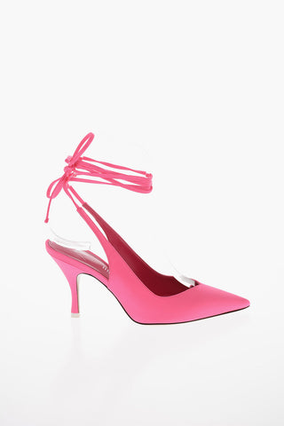 Slingbacks VENUS in Satin 9cm