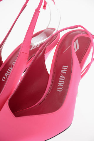 Slingbacks VENUS in Satin 9cm