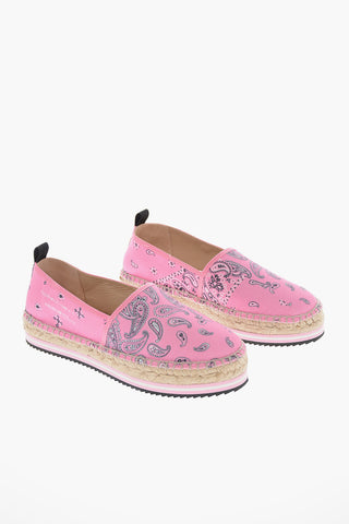 Espadrillas MICRO in Canvas con Motivo Paisley