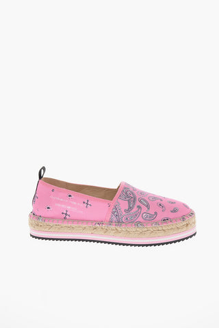 Espadrillas MICRO in Canvas con Motivo Paisley