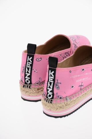 Espadrillas MICRO in Canvas con Motivo Paisley