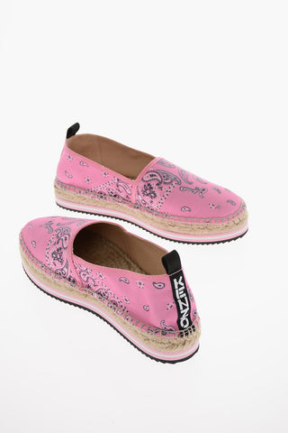 Espadrillas MICRO in Canvas con Motivo Paisley