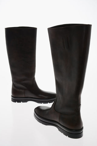 Under the Knee BILLIE Leather Boots