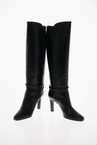 Ankle Strap NEW ZELAND Leather Under the Knee Boots 9cm