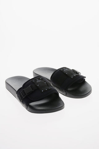 MCQ Sliders UNISEX in Tesstuto con Fibbia