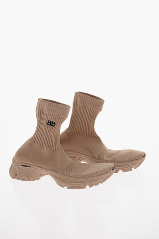 Rubber Sole SPEED Sock Sneakers