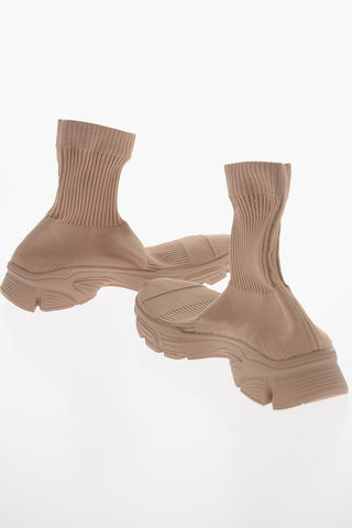 Rubber Sole SPEED Sock Sneakers