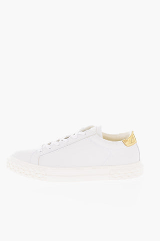 Sneakers in Pelle BLABBER con Suola Effetto Squame