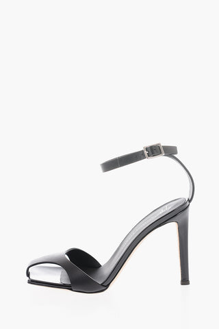Ankle Strap VANILLA Leather Sandals 10cm