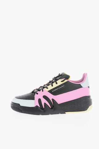 Multicolor Leather TALON Lace-up Sneakers
