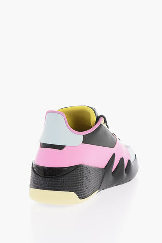 Multicolor Leather TALON Lace-up Sneakers