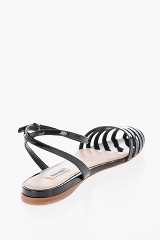 Ballerine Slingback in Vernice Traforata