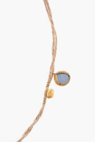 NICK FOUGUET Rope Necklace with Charms